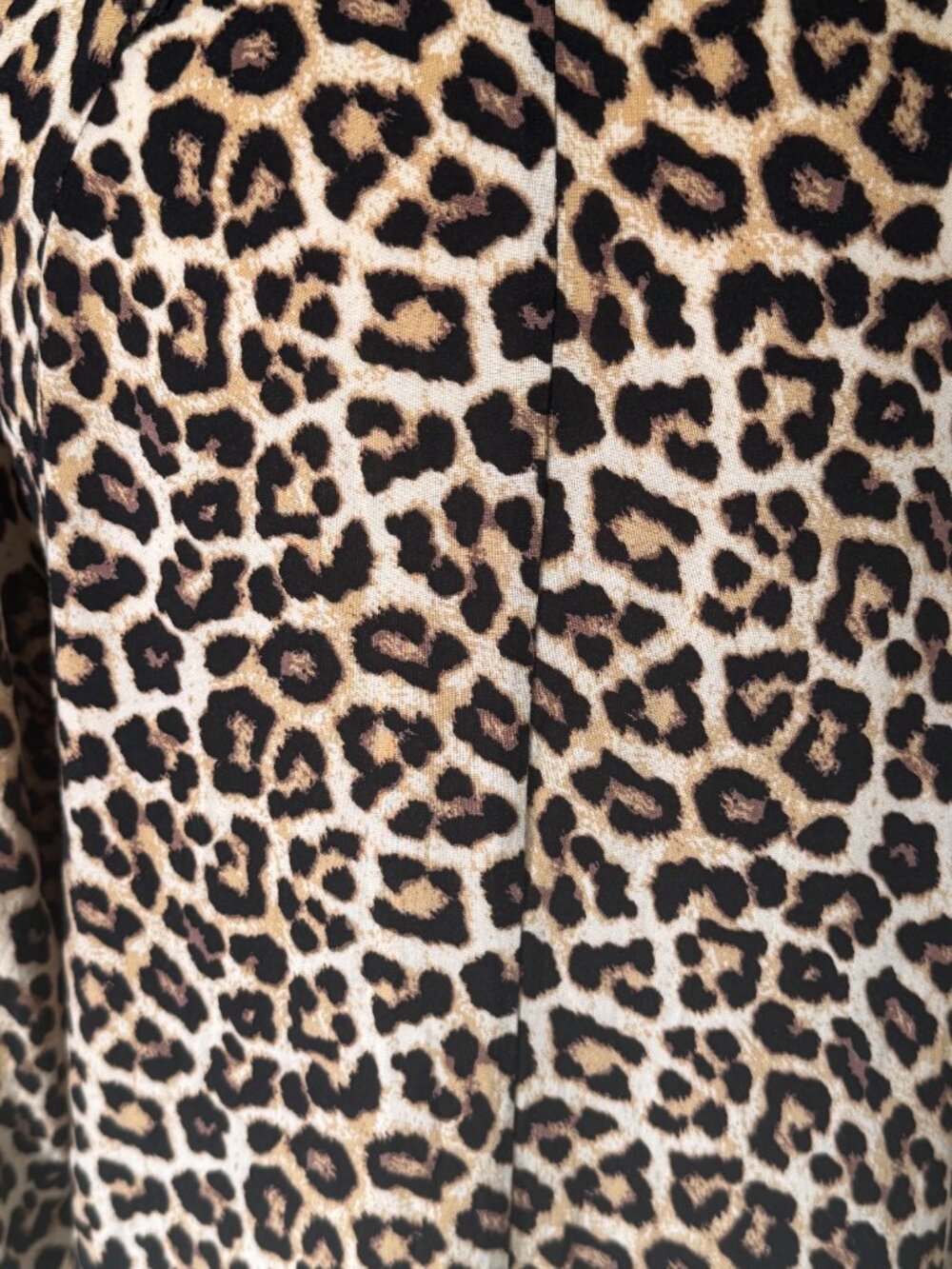 H&M Cheetah Midi Dress, LG - Picture 4 of 5